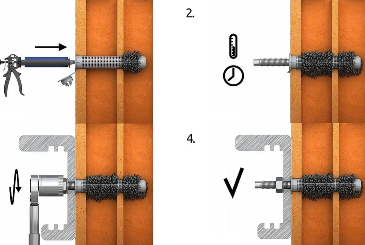 Uniknij błędów przy użyciu wyciora do kotwy chemicznej